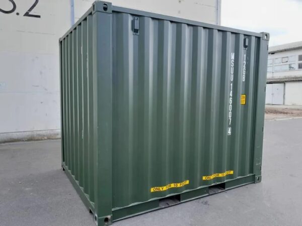 10ft raised bunded shipping container for sale in the USA