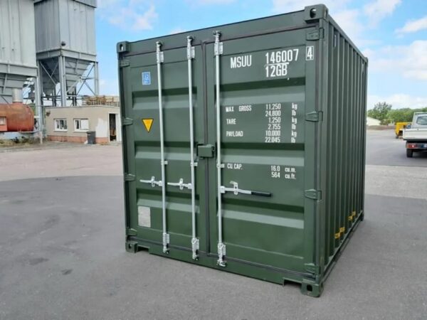 10ft raised bunded shipping container for sale in the USA